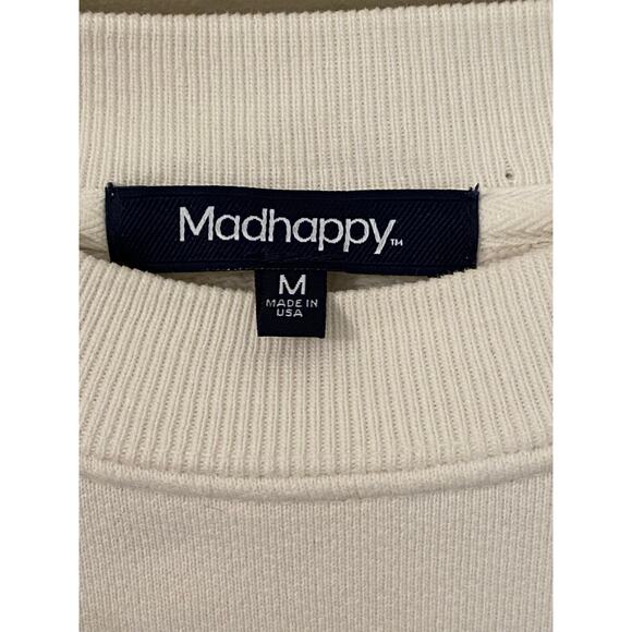 Madhappy Campus Fleece Crewneck Medium Local Optimist Group Oversized Sweatshirt - Picture 5 of 12